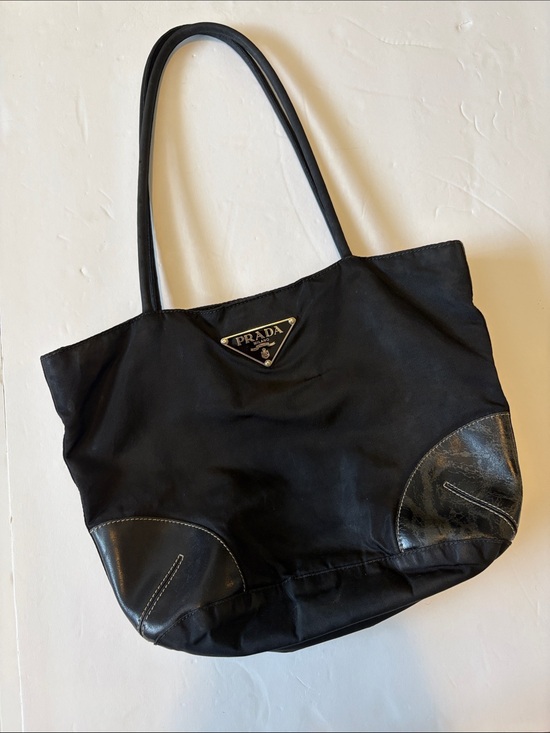 Prada Handbags - Prada Black Nylon Tote